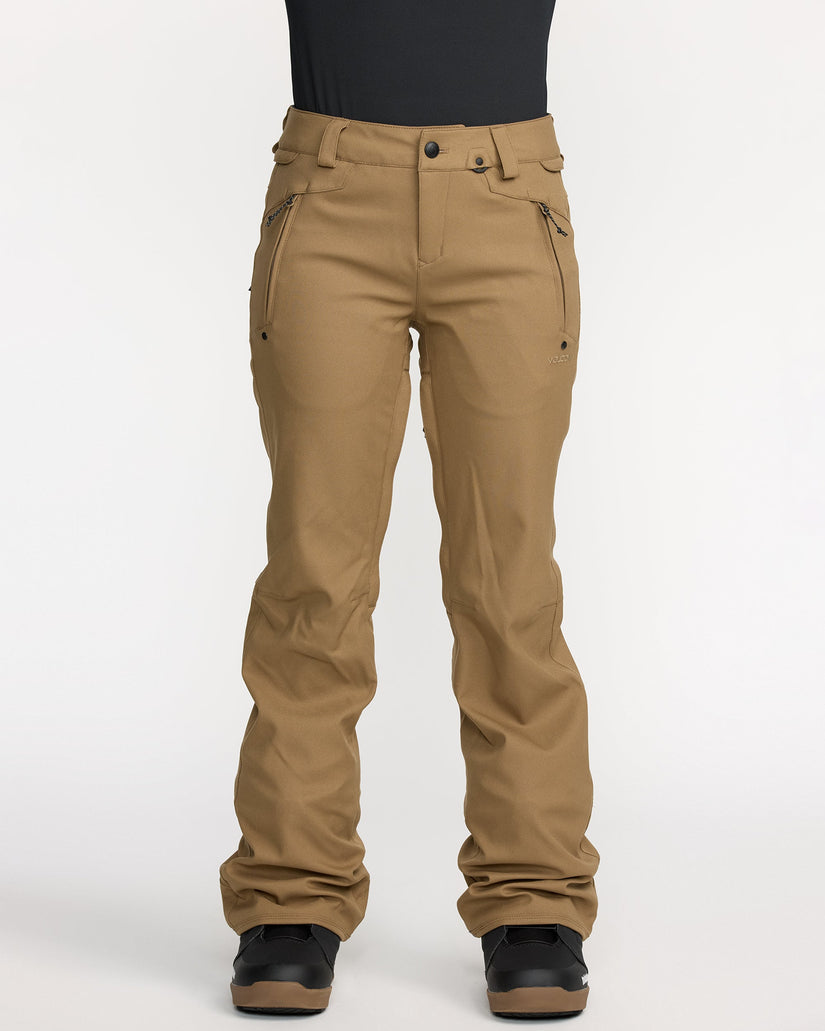 Genus Stretch Trousers - Bronze