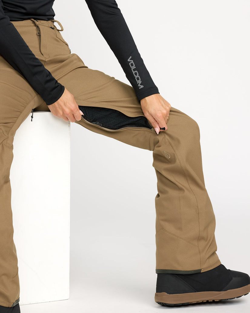 Genus Stretch Trousers - Bronze