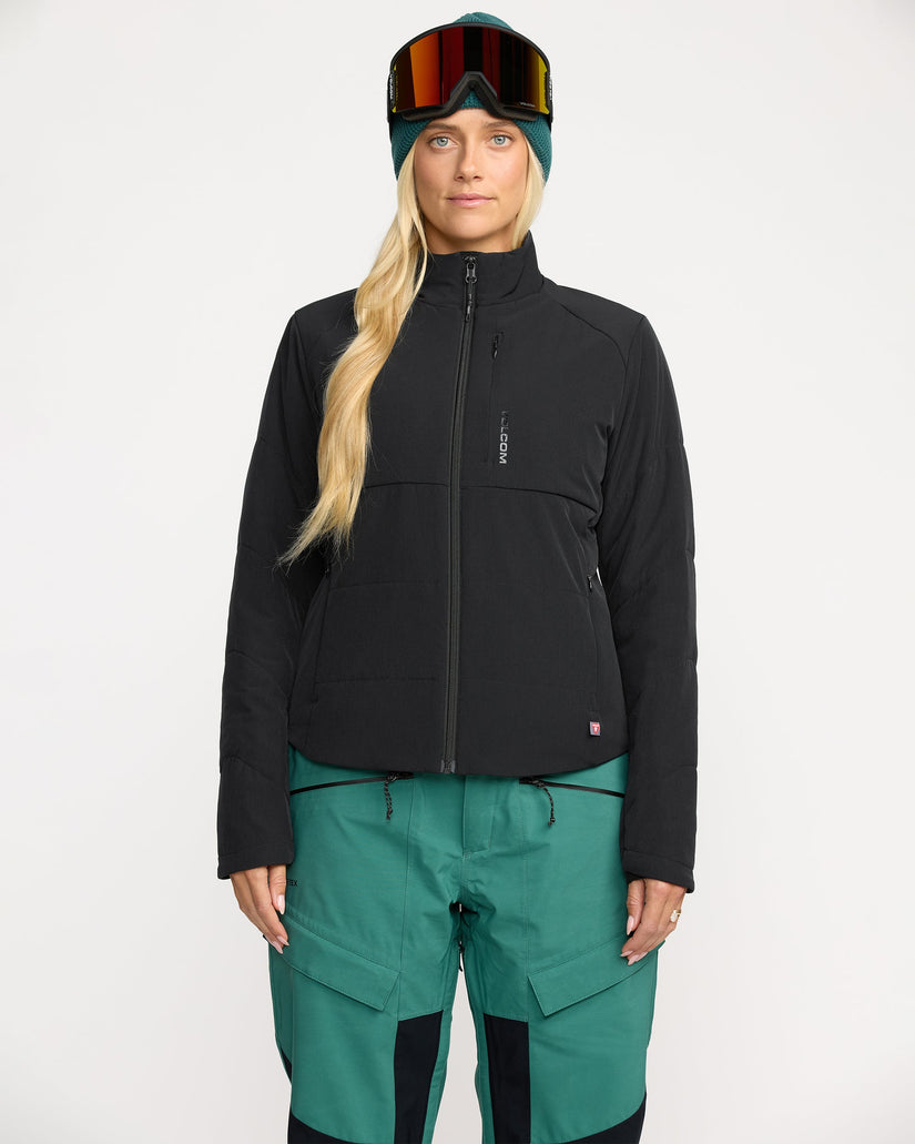 Evergreen Full Zip Jacket - Black