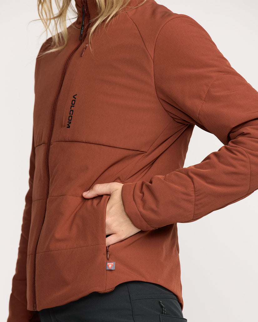 Evergreen Full Zip Jacket - Henna