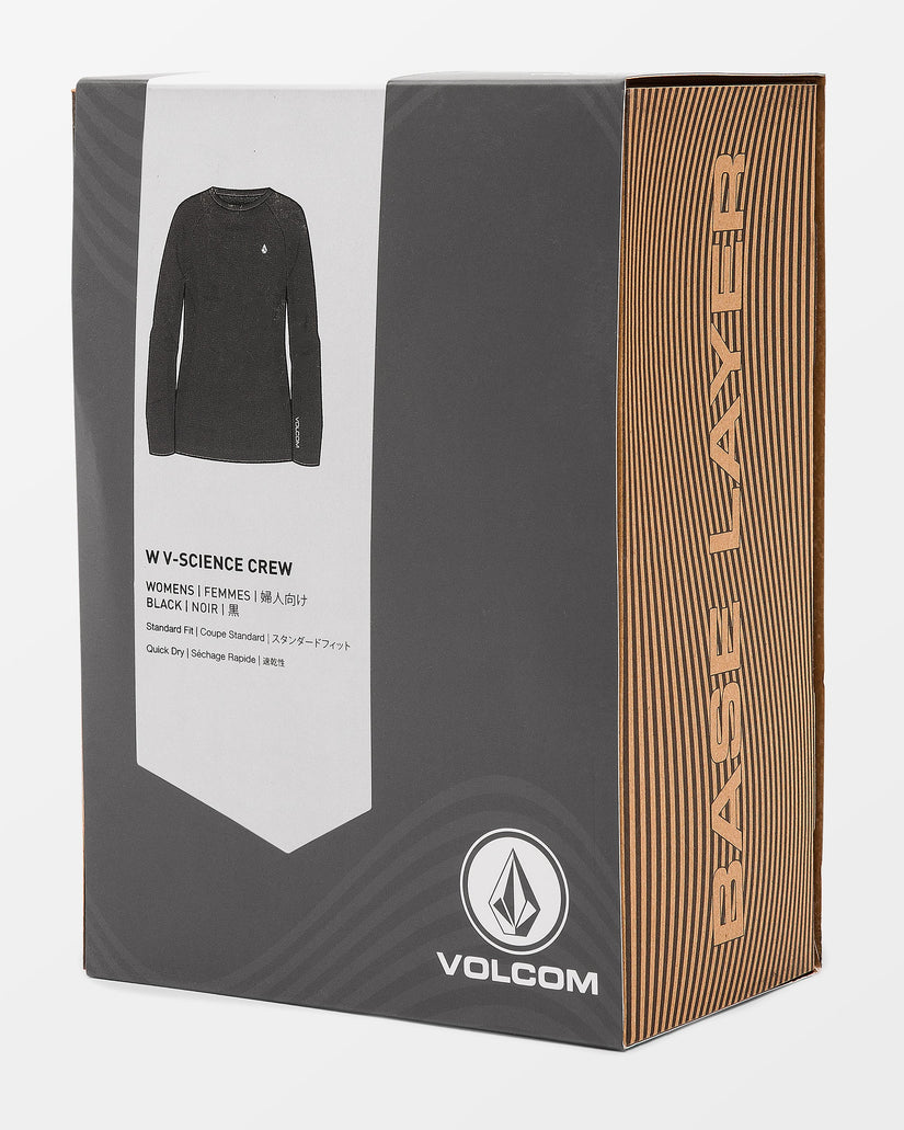 W V-Science Base Layer Top - Black