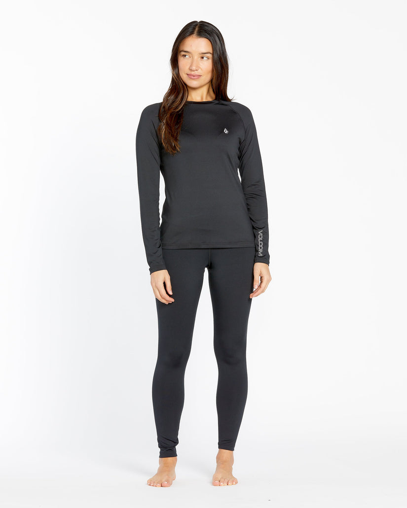W V-Science Base Layer Top - Black