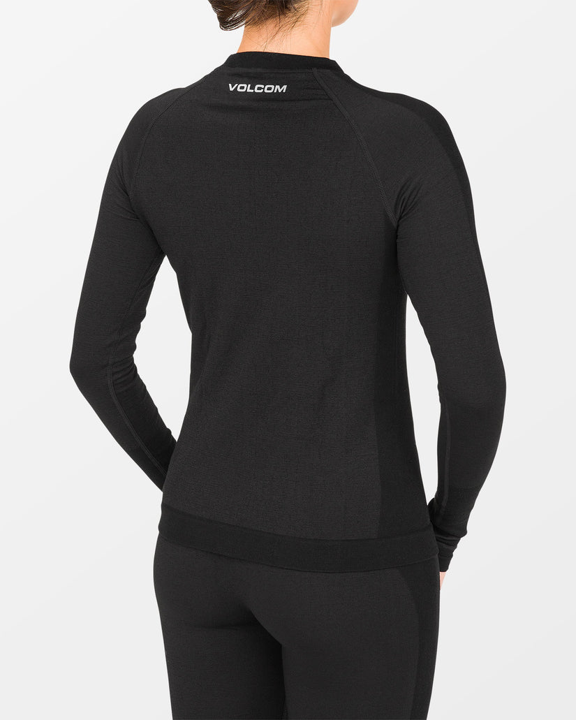 W Engineered Base Layer Top - Black