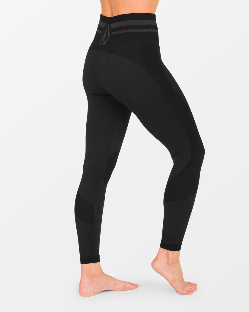 W Engineered Base Layer Legging - Black