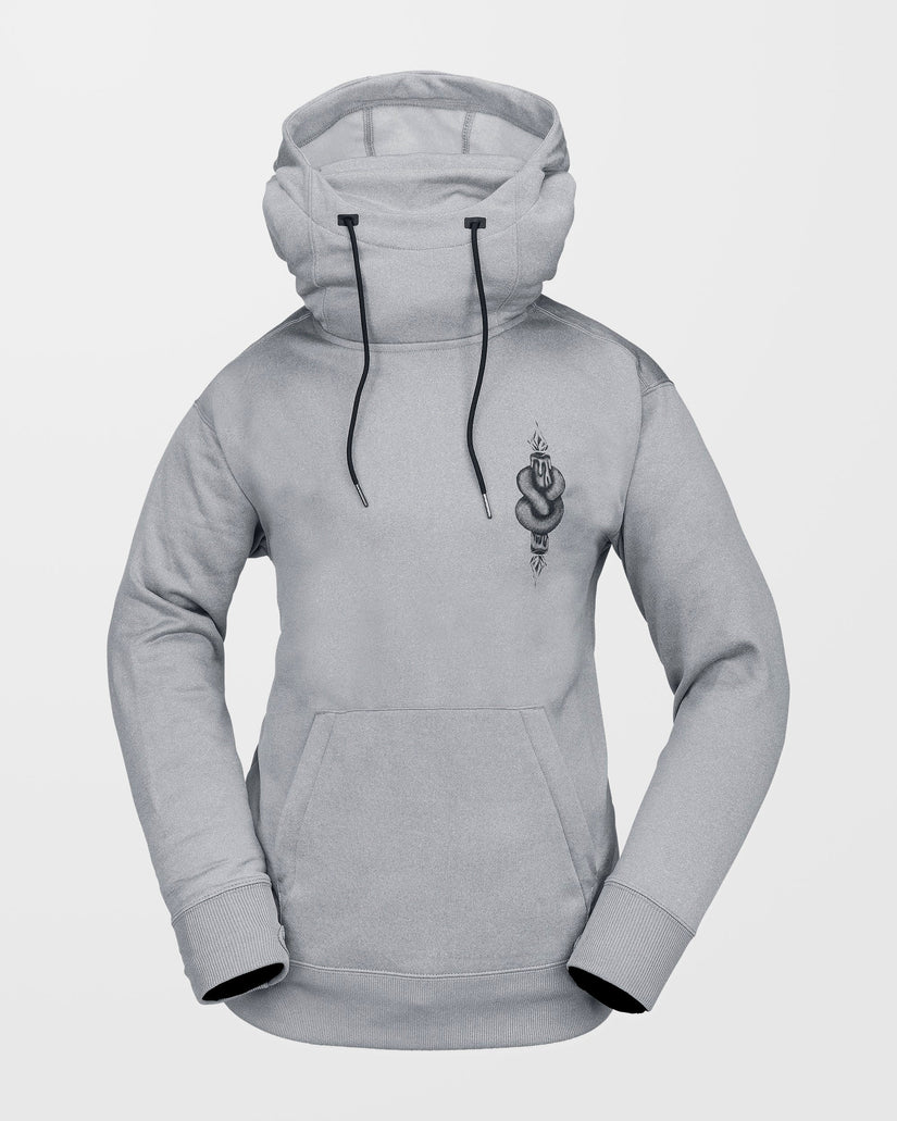 Riding Hydro Hoodie - Heather Grey