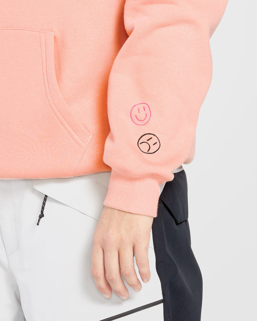 Essential Hoodie - Coral Haze