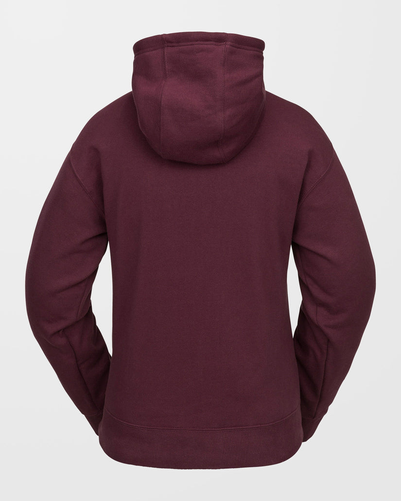 Costus Fleece Hoodie - Burgundy