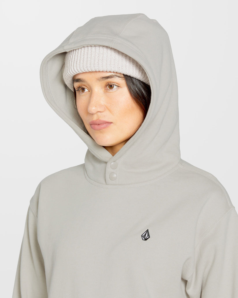 Costus Fleece Hoodie - Stone