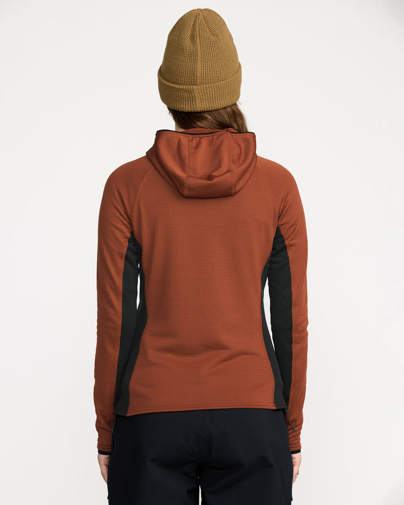 Gridlock Balaclava Hoodie - Henna