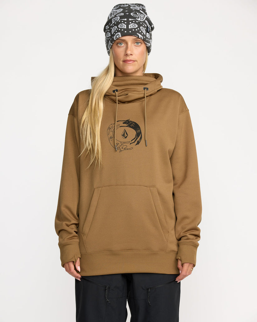 Riding Hydro Hoodie - Bronze