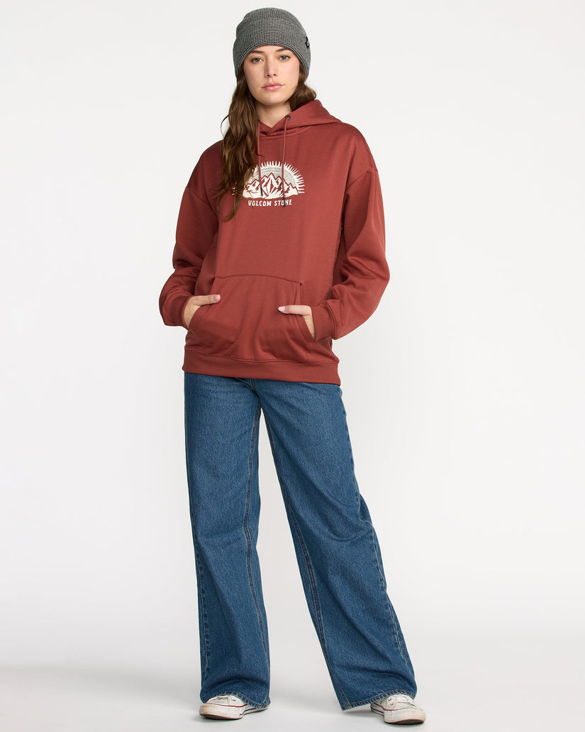 Essential Hydro Hoodie - Henna