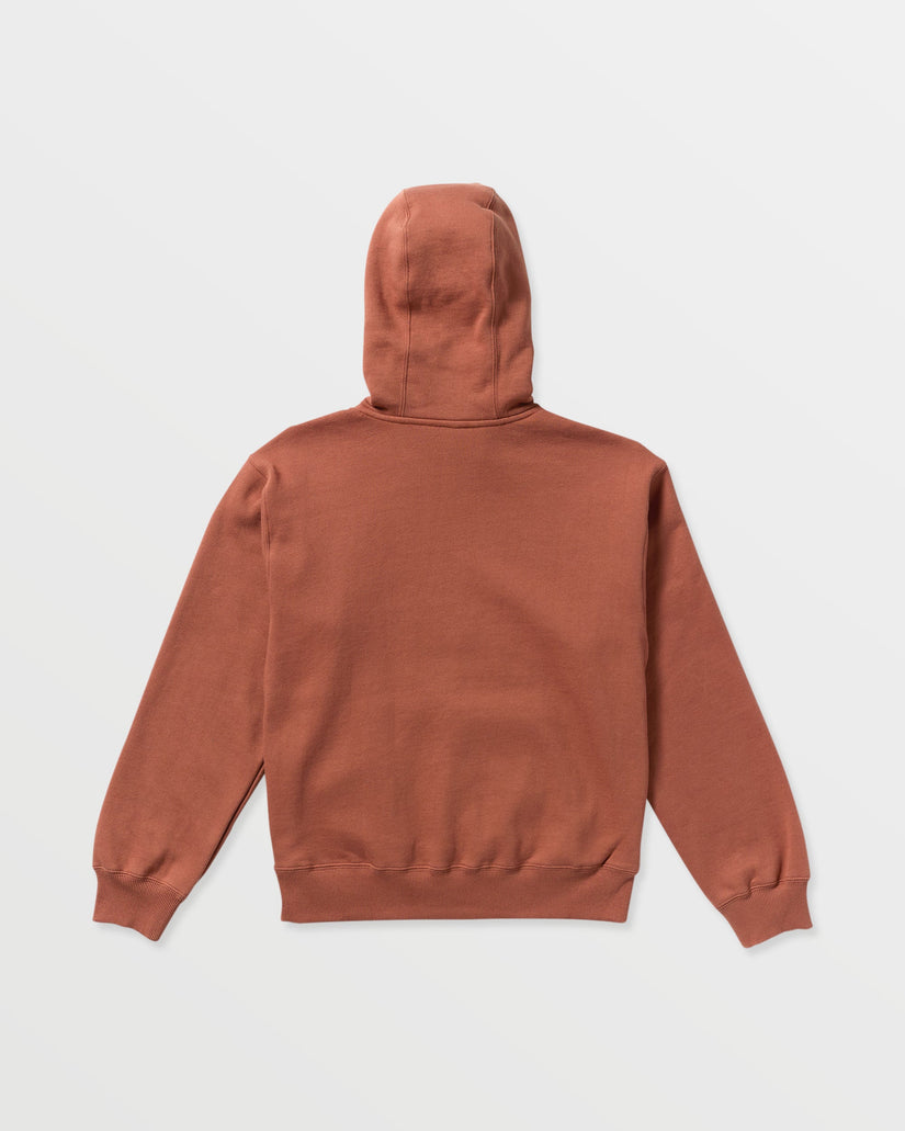 Costus Fleece Hoodie - Henna