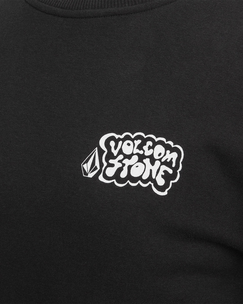 Essential Fleece Sweatshirt -  Black