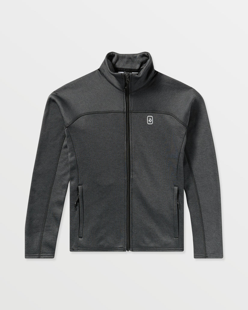 Frostbyte Fleece Full Zip Sweatshirt - Black