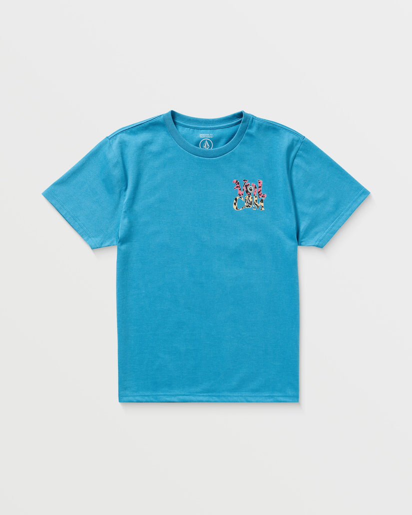 Eye Warp T-shirt - BLUE TURQ - (KIDS)