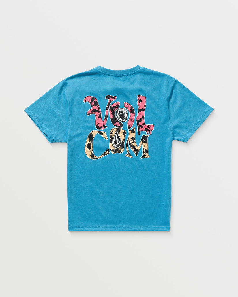 Eye Warp T-shirt - BLUE TURQ - (KIDS)