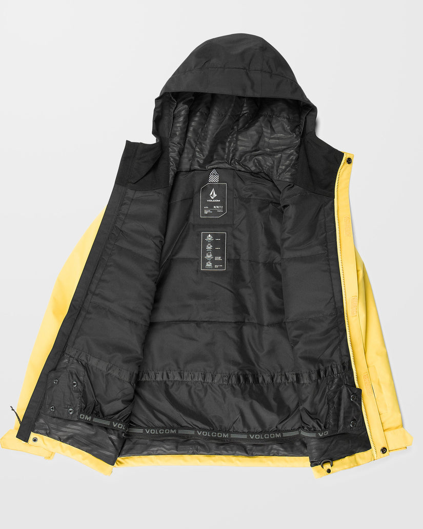 Stone.91 Insulated Jacket - Dark Yellow - (KIDS)