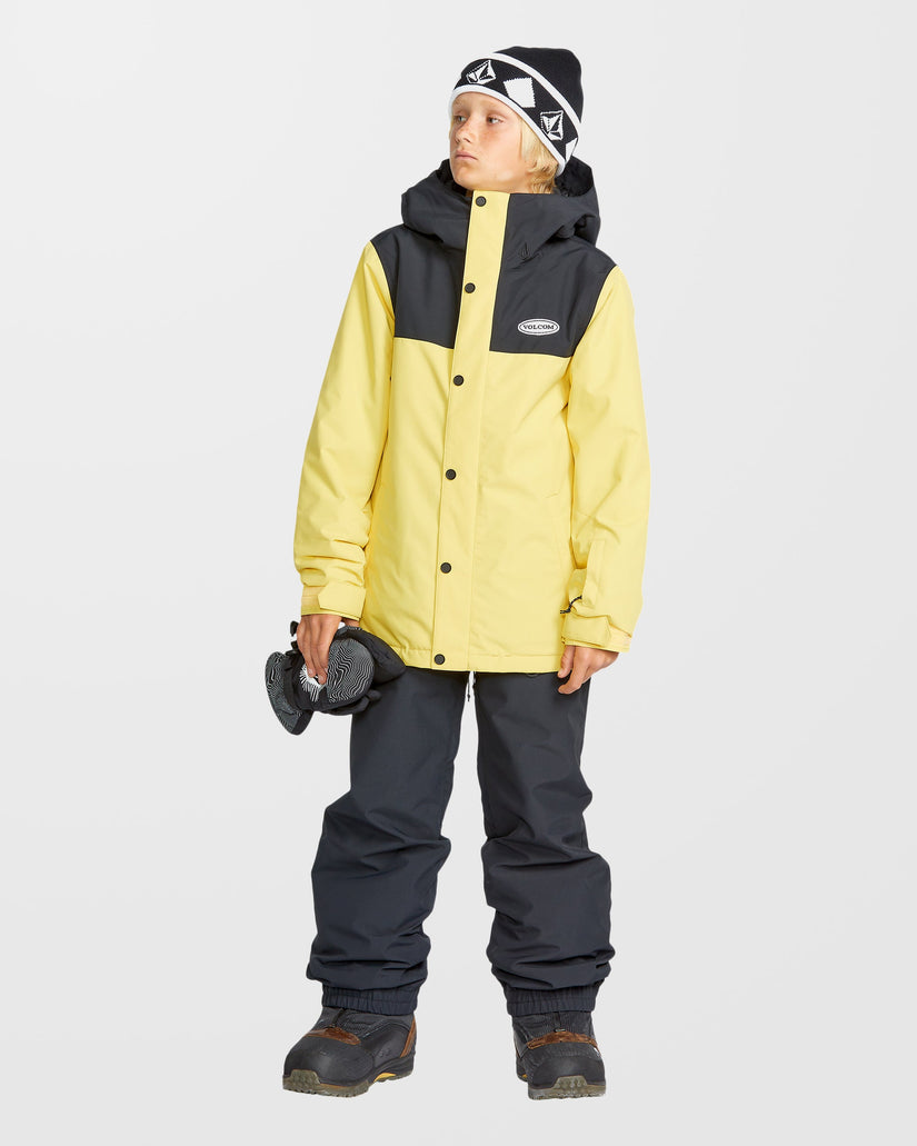 Stone.91 Insulated Jacket - Dark Yellow - (KIDS)