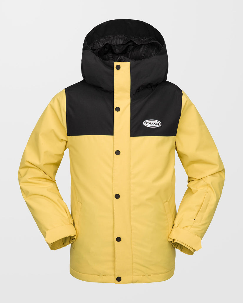 Stone.91 Insulated Jacket - Dark Yellow - (KIDS)