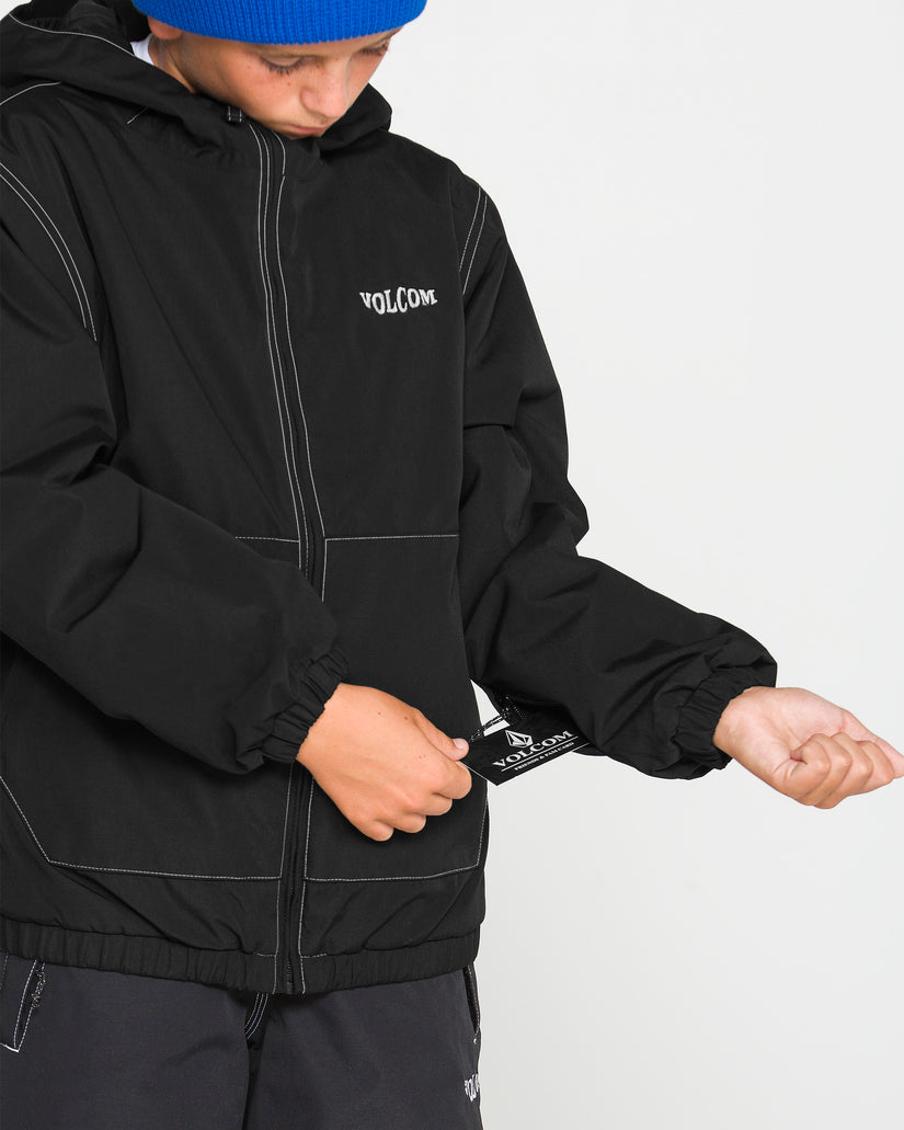 Chaos Insulated 10K Jacket - Black - (KIDS)