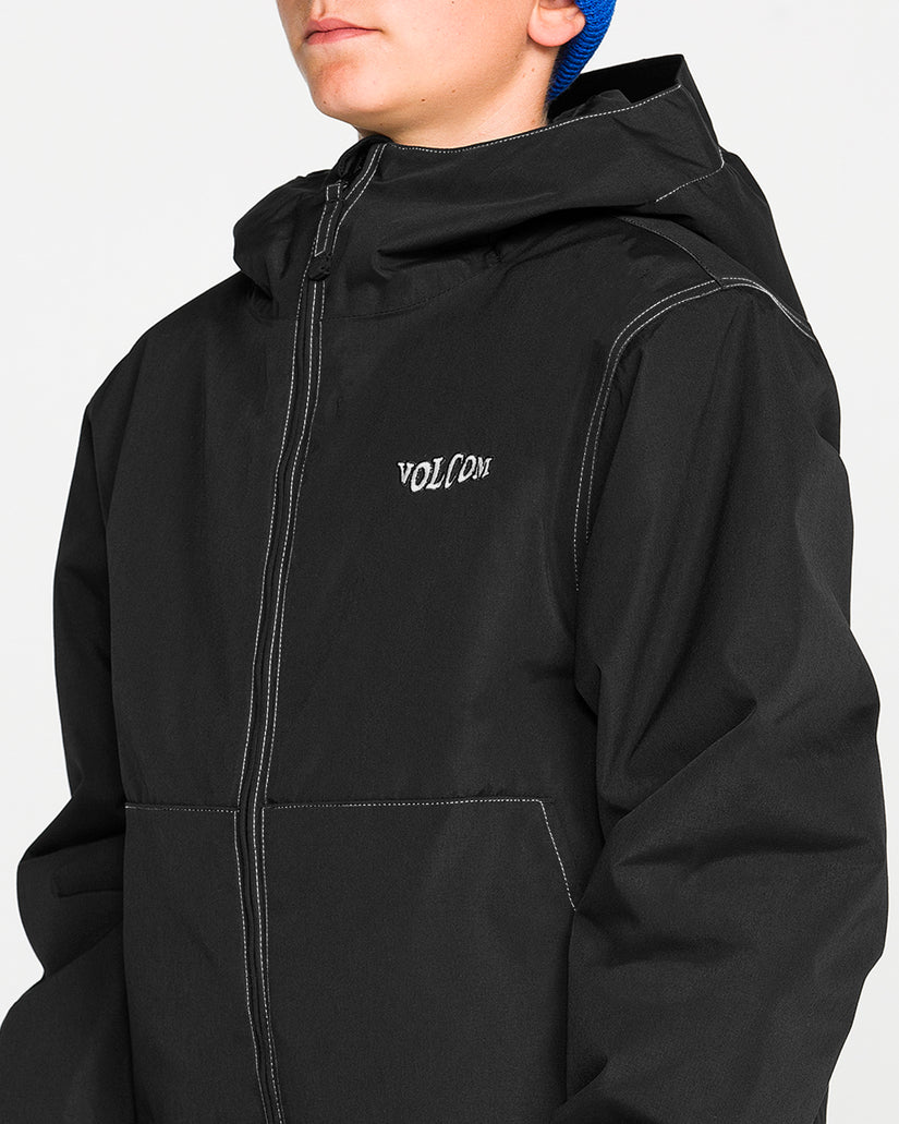 Chaos Insulated 10K Jacket - Black - (KIDS)