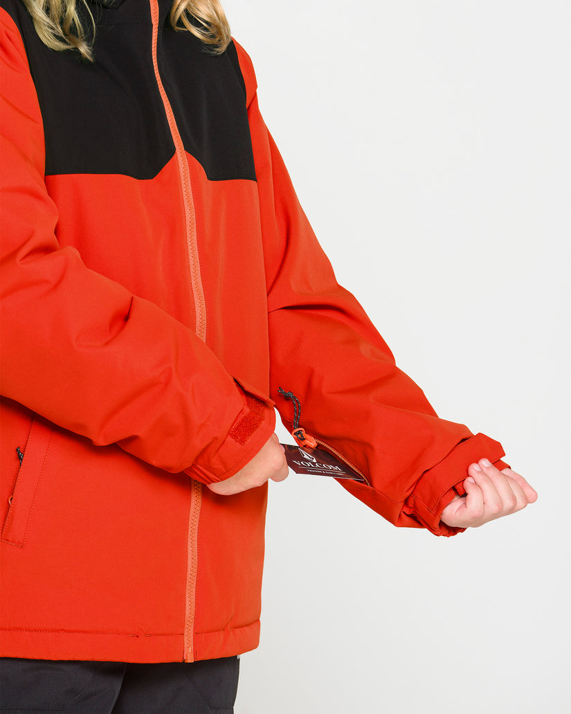 Stone.91 Insulated 10K Jacket - Orange - (KIDS)