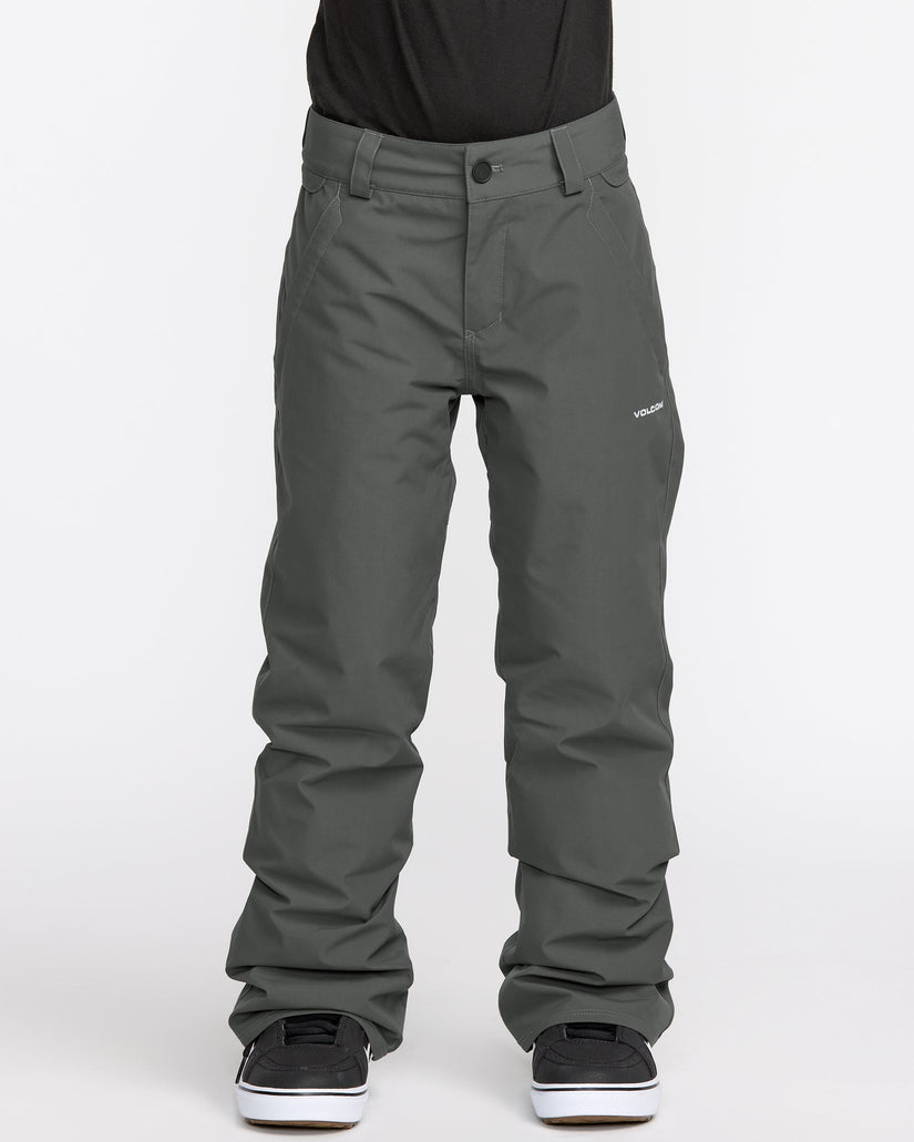 Freakin Chino Youth Insulated Trousers - Dark Grey