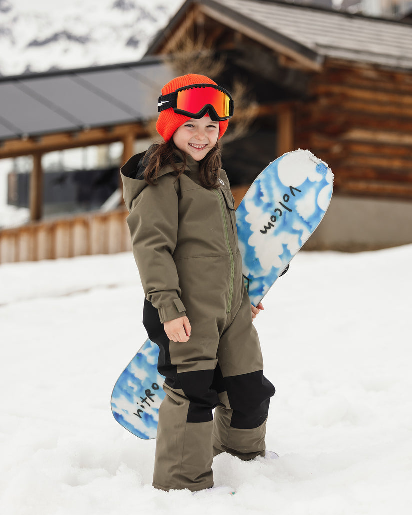 Barkley Insulated Bib 10K Overall - Teak - (KIDS)