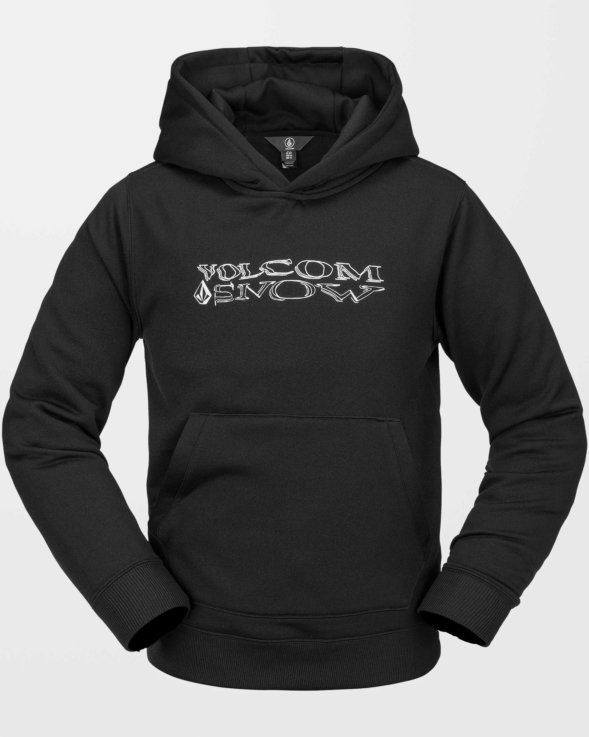 Riding Hydro Hoodie - Black - Women - Volcom UK - 2 Years Warranty