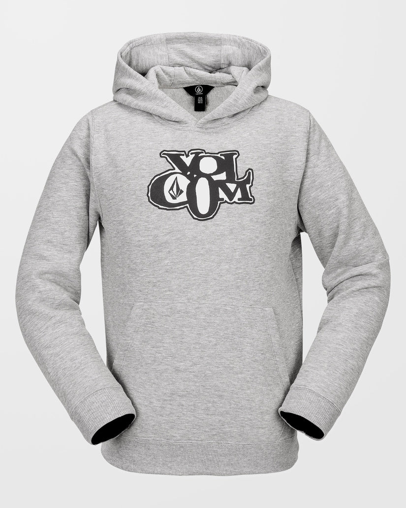 Youth Essential Hoodie - Heather Grey - (KIDS)