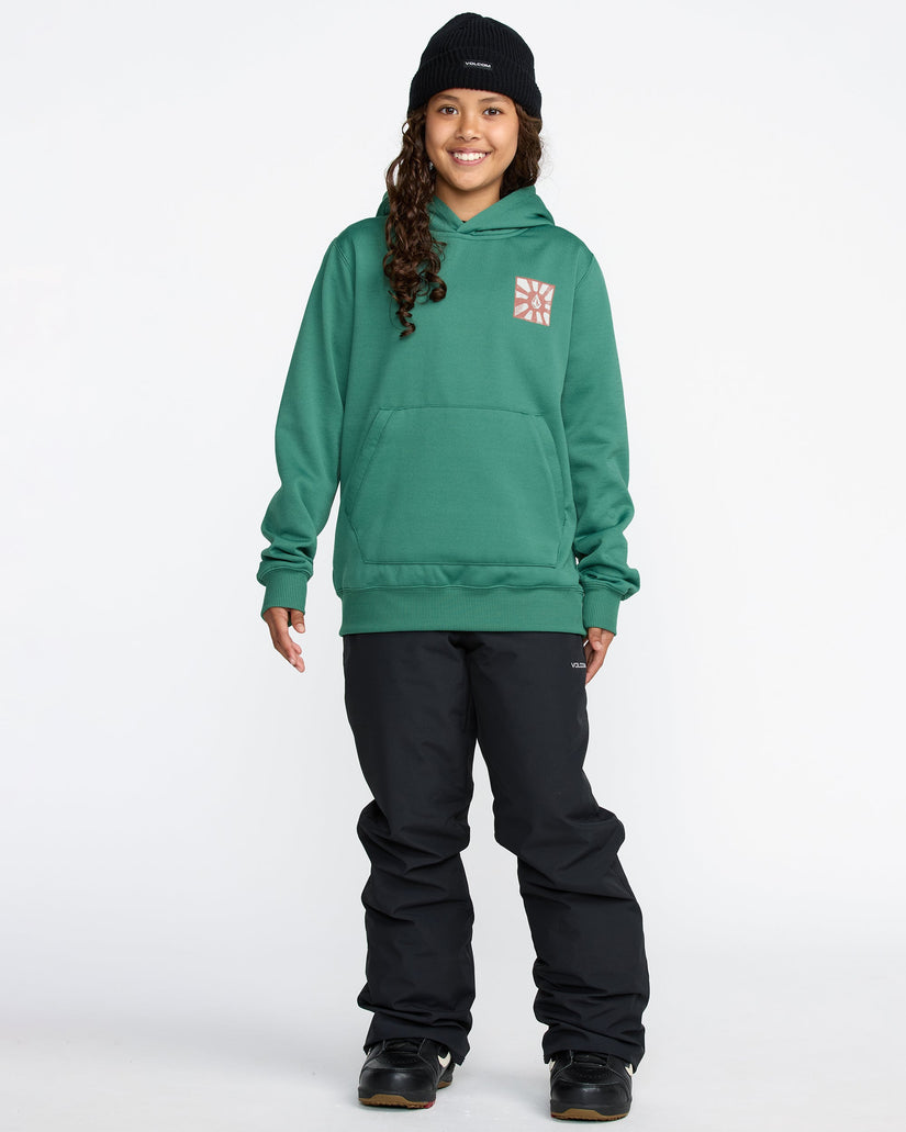 Hydro Fleece Hoodie - Spruce Green