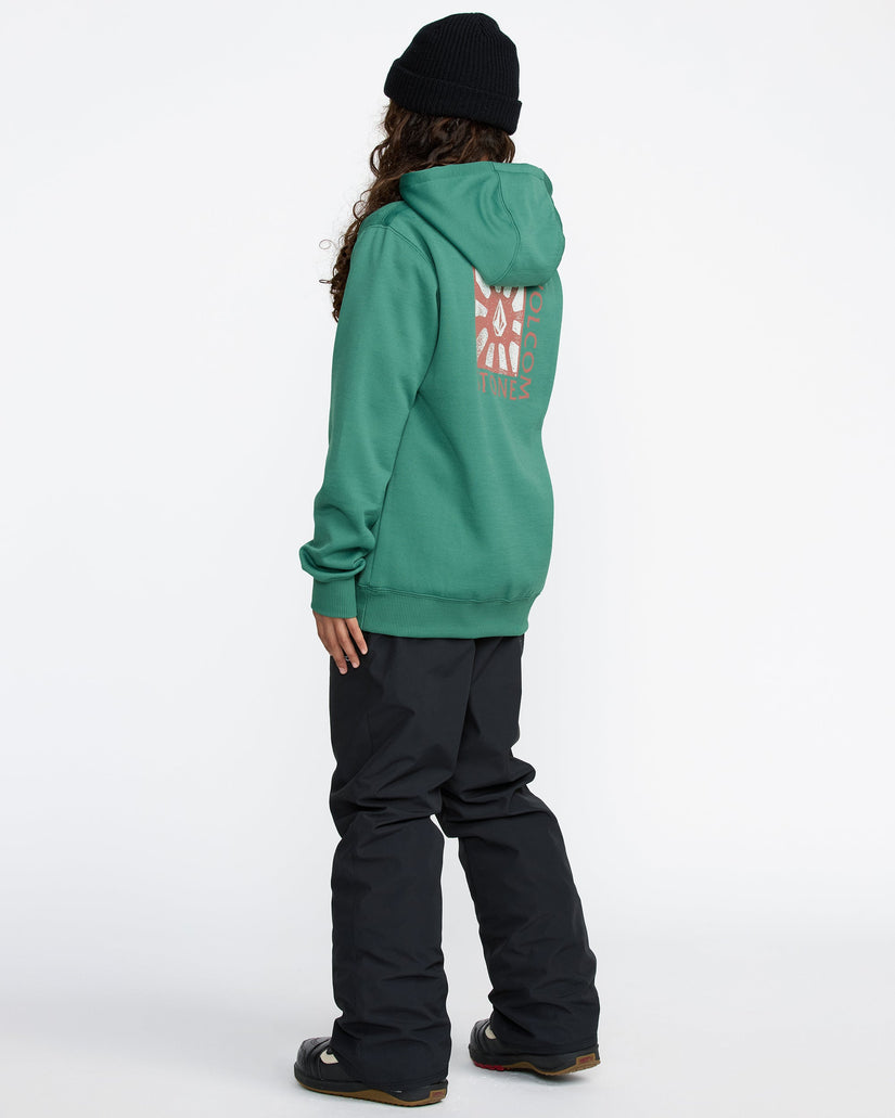 Hydro Fleece Hoodie - Spruce Green