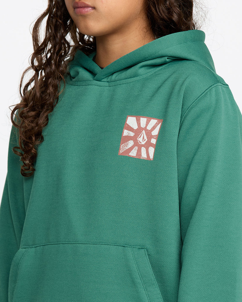 Hydro Fleece Hoodie - Spruce Green