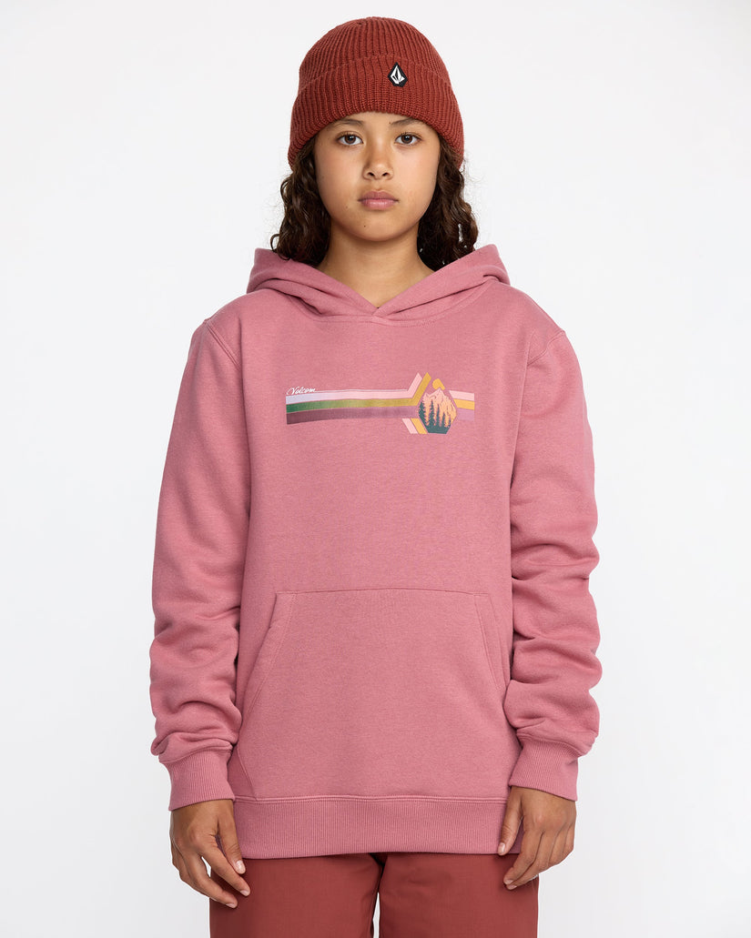 Youth Essential Hoodie - Mesa Rose