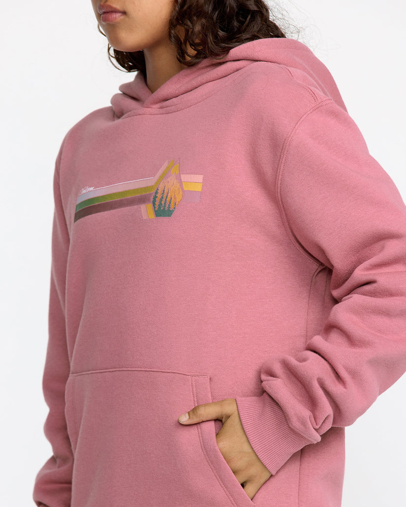 Youth Essential Hoodie - Mesa Rose