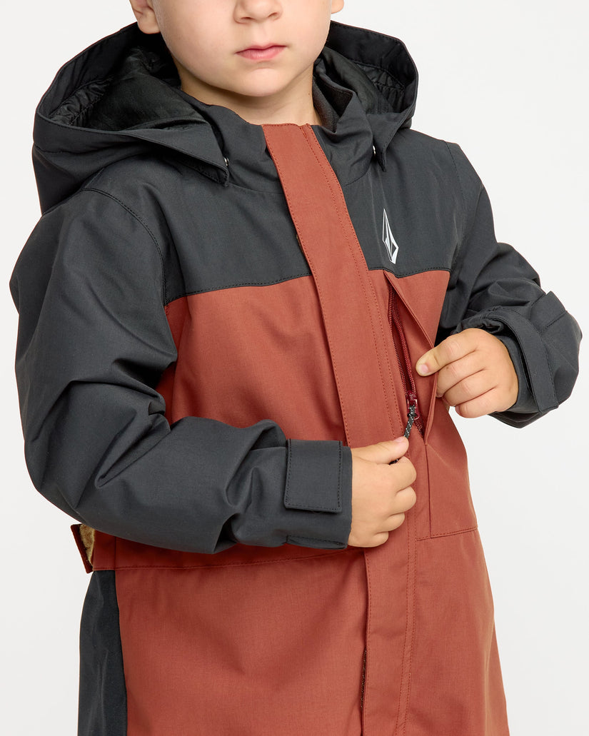 Little Flurry Snow Suit - Henna