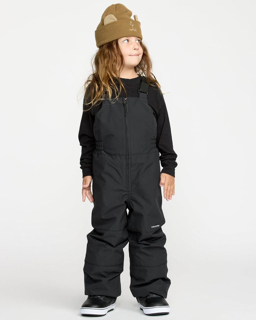 Little Flurry Insulated Bib Overall - Black