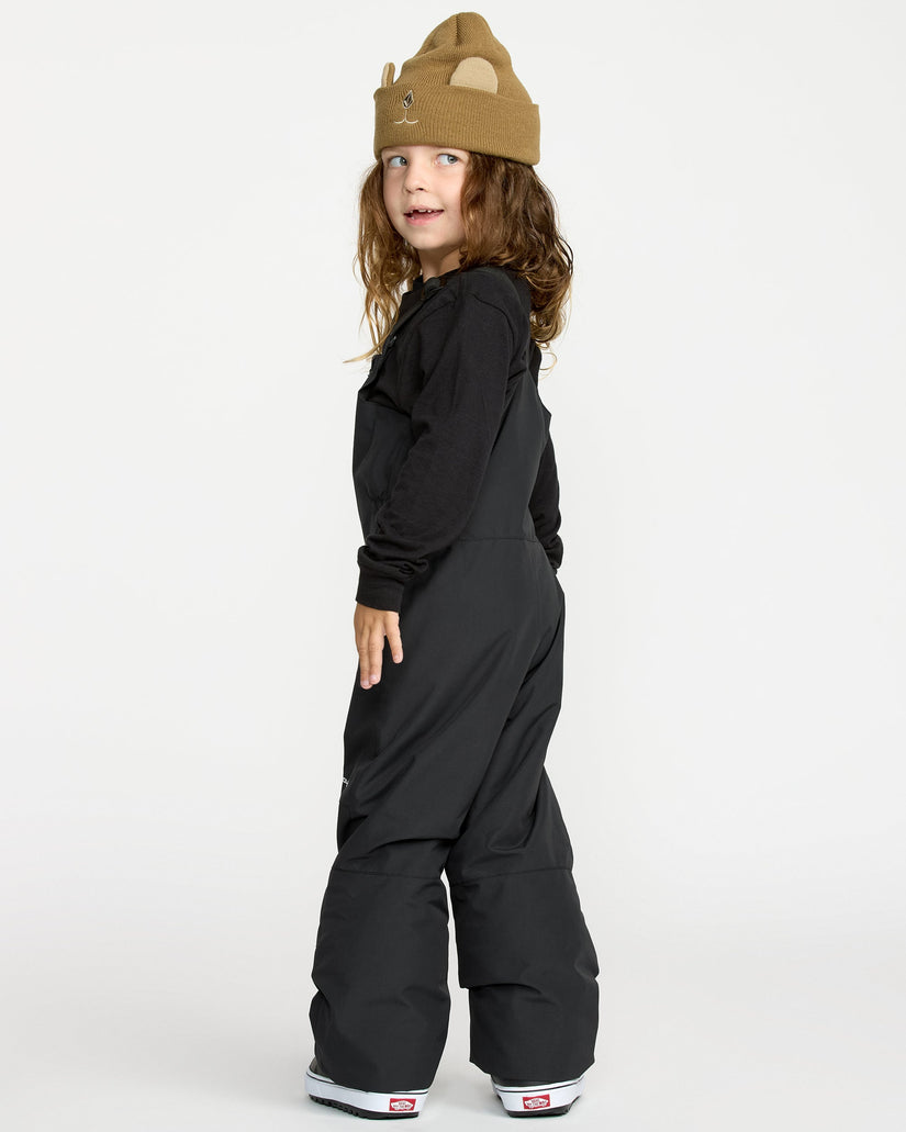 Little Flurry Insulated Bib Overall - Black