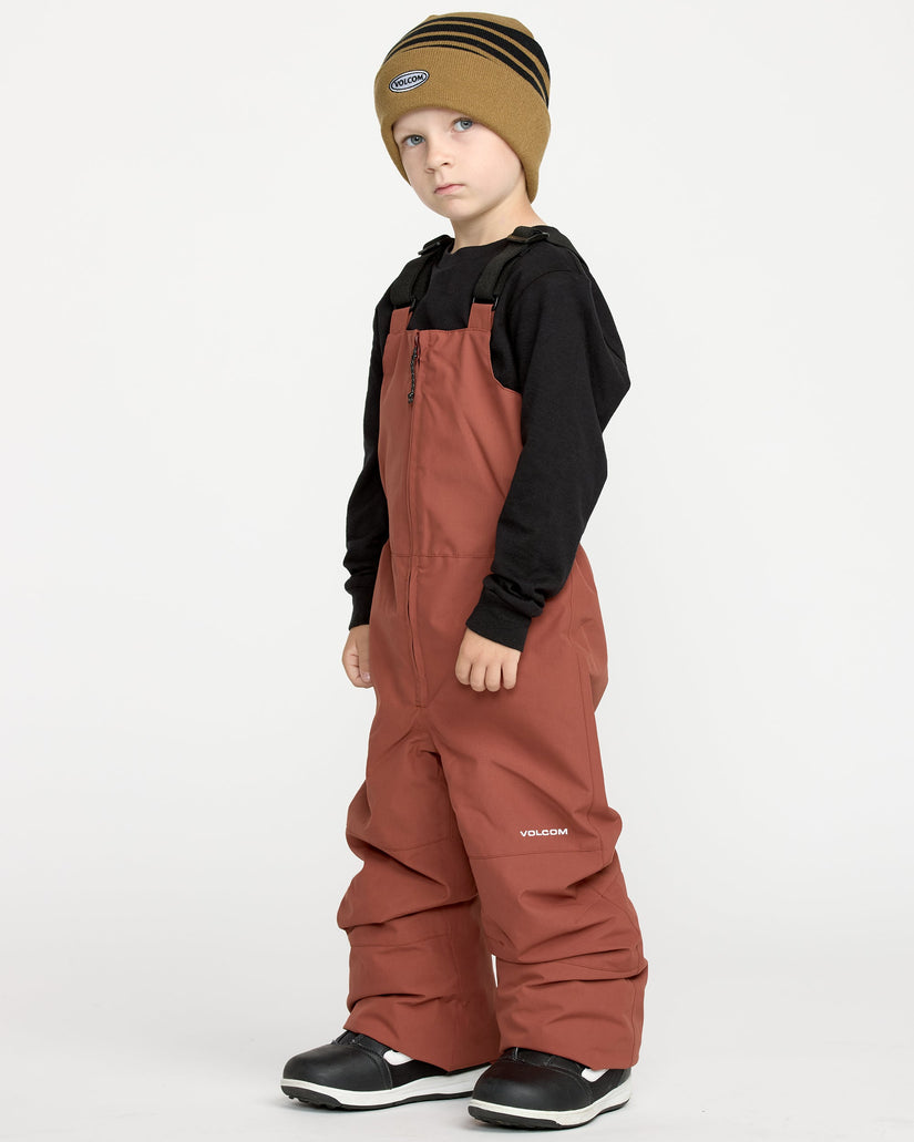 Little Flurry Insulated Bib Overall - Henna