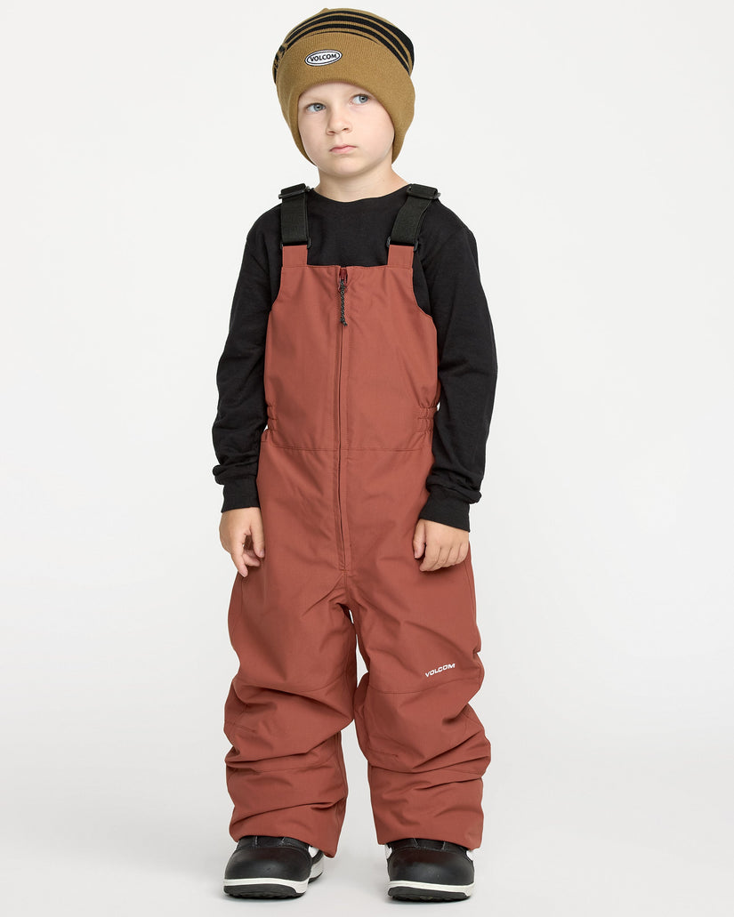 Little Flurry Insulated Bib Overall - Henna
