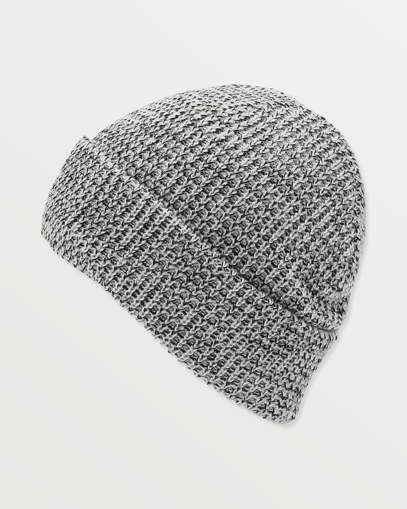 Stoned Knit Beanie - Black
