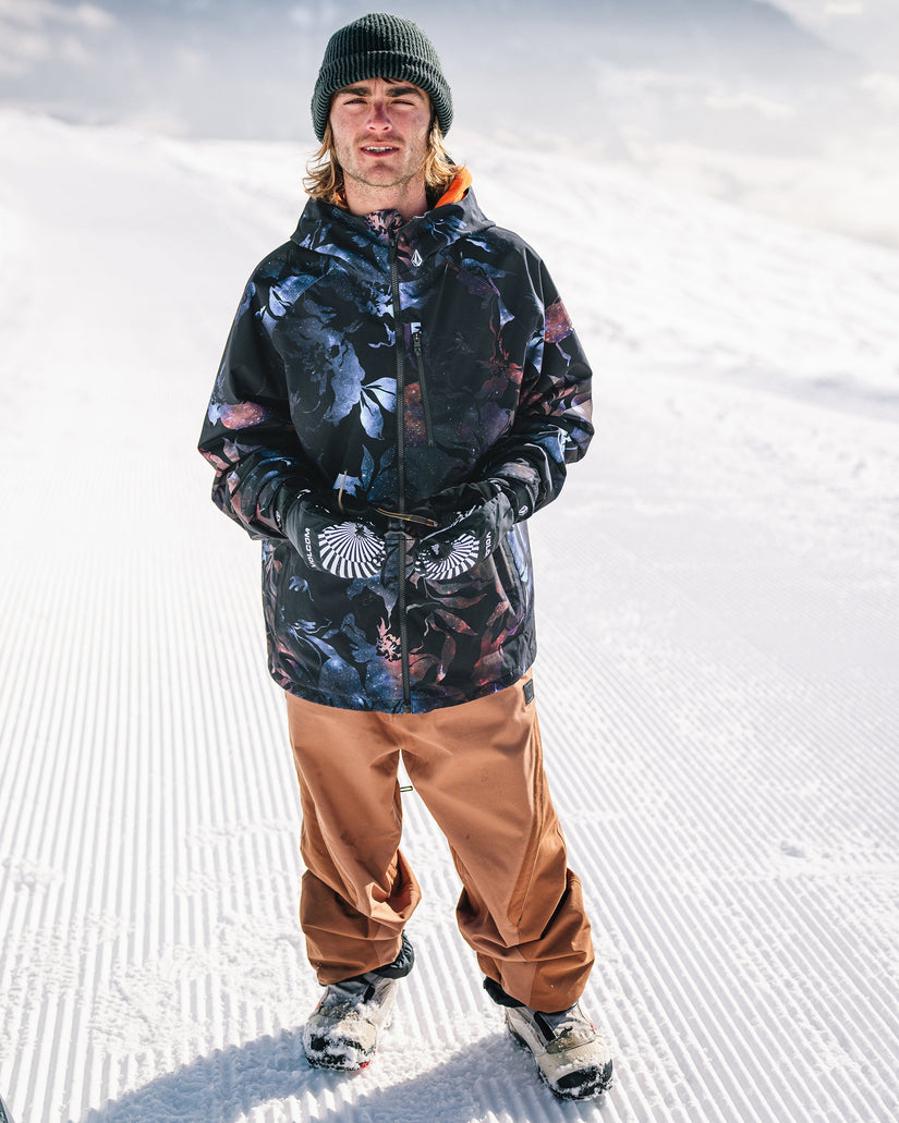 V.Co Nyle Mittens - Black Print