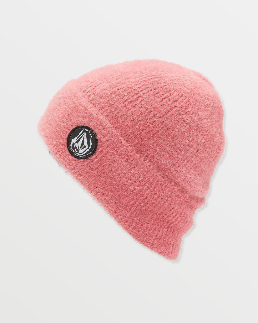 Fuzz Teddy Beanie - Mesa Rose