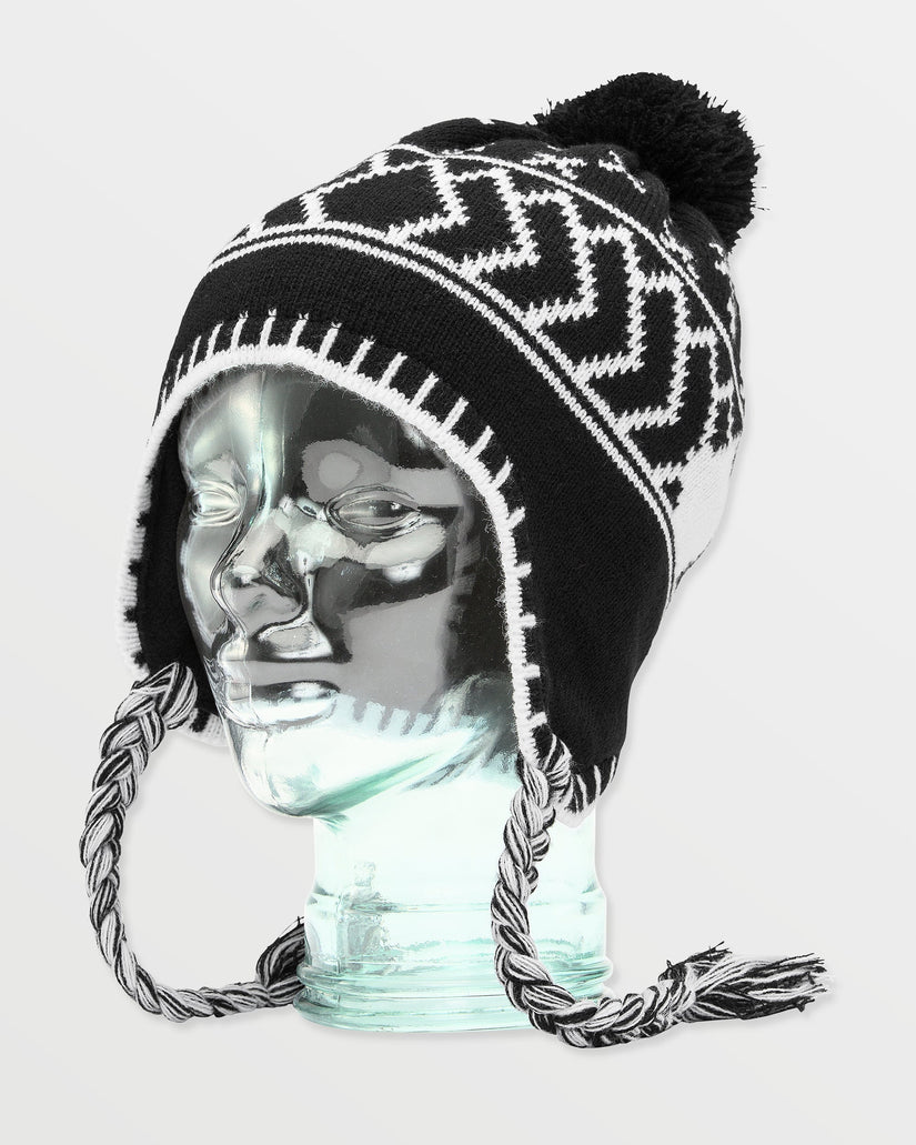 Ear Muff Beanie - Black