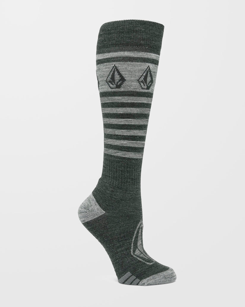 Striker Wool Blend Otc Socks - Black