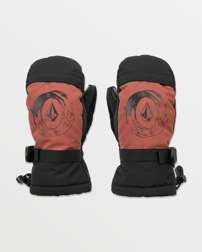 Day Saver Youth Mittens - Henna