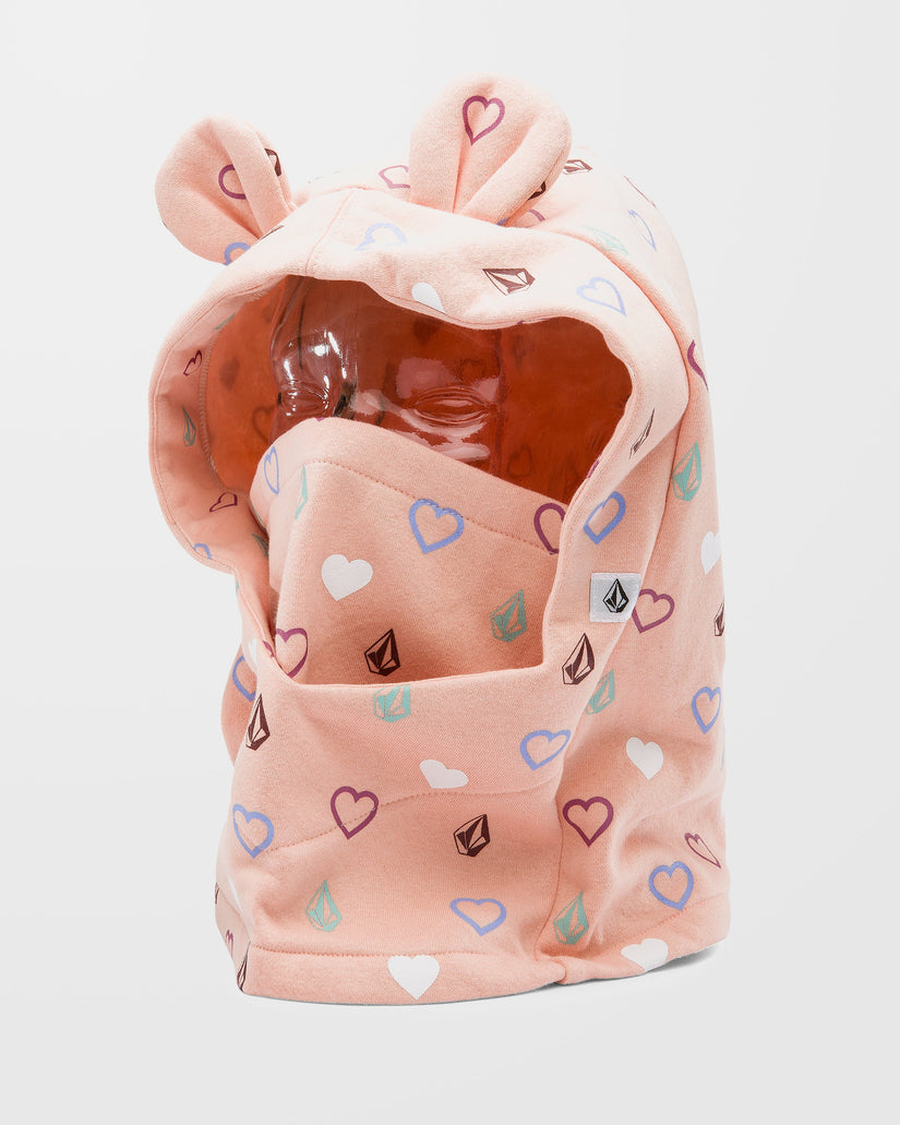Snow Creature Hood Thingy - Coral Haze - (KIDS)