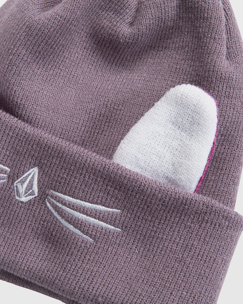 Snow Creature Beanie - Dusty Lavender - (KIDS)