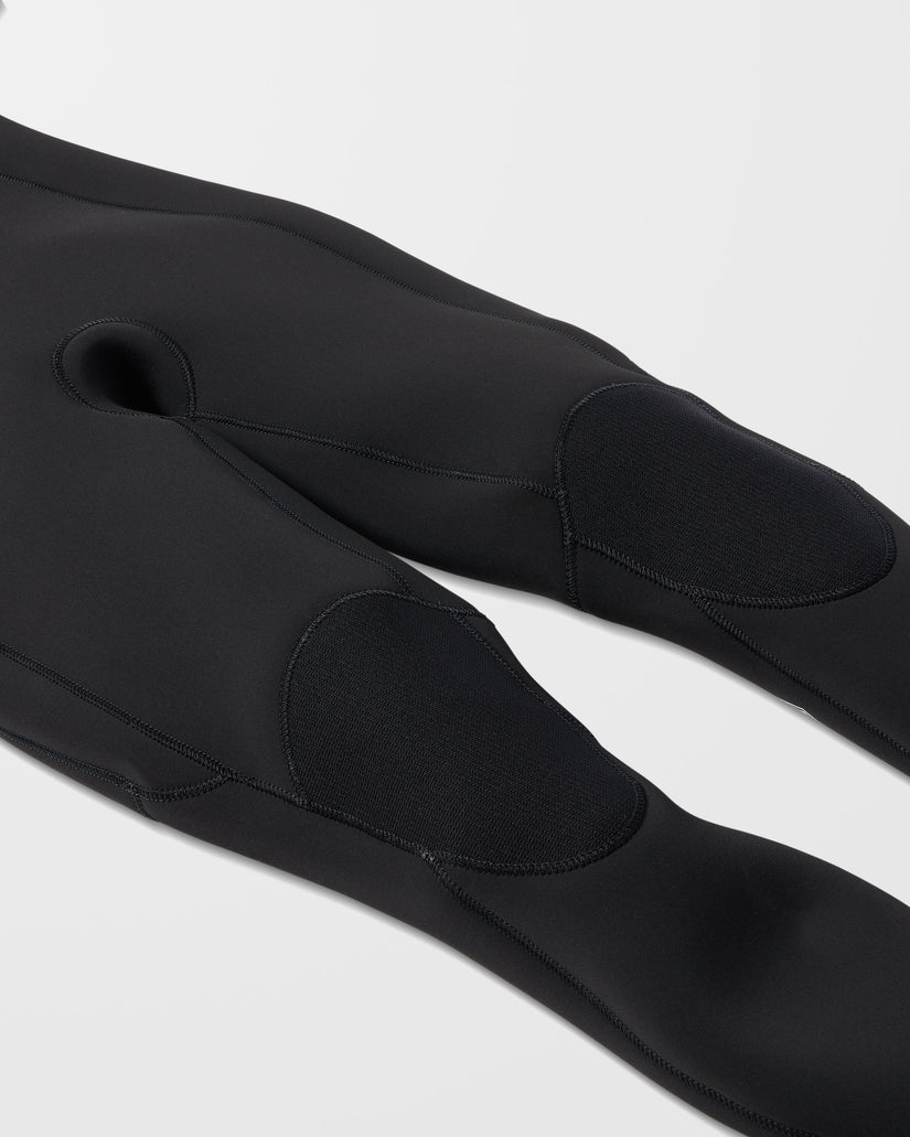 4/3Mm Chest Zip Wetsuit - Black