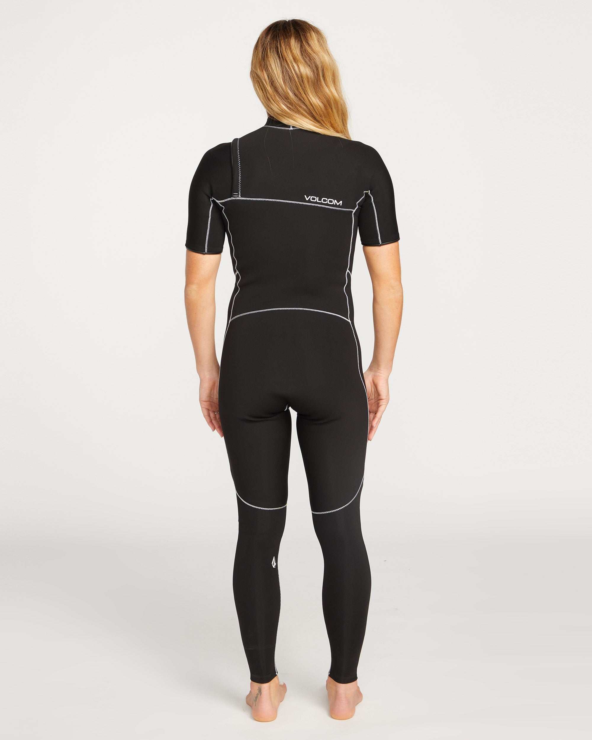 Modulator 2/2Mm Short Sleeve Full Wetsuit - BLACK - Men - Volcom